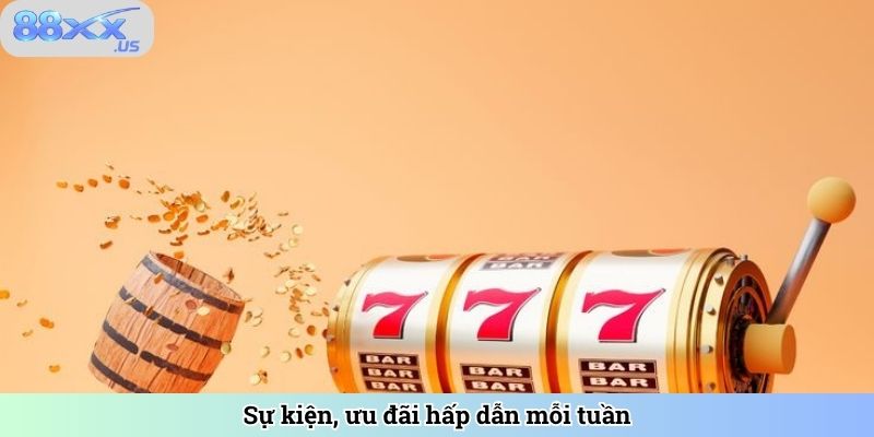 Sự kiện, ưu đãi hấp dẫn mỗi tuần